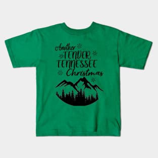 Tender Tennessee Christmas Kids T-Shirt